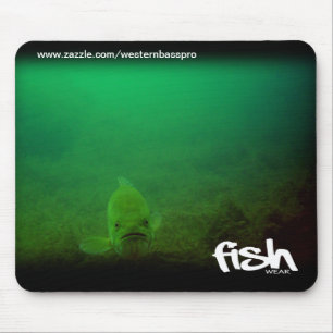Bass Mousepad onderwater Muismat