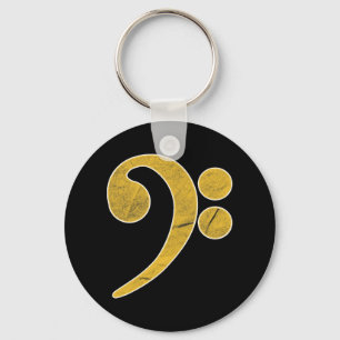 Bass Music Guitar Musician Sleutelhanger