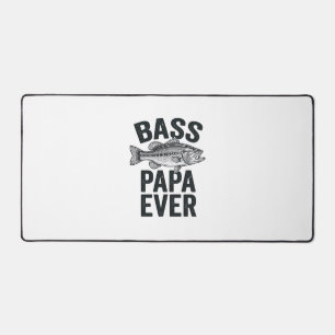 Bass Papa Ever Vintage Vissen Vader Shirt Ontwerp_ Bureaumat