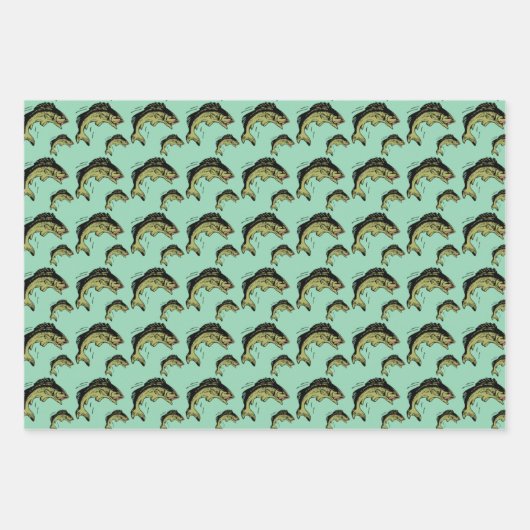 Bass Pattern Bundel Inpakpapier Vel (Voorkant 3)