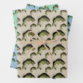 Bass Pattern Bundel Inpakpapier Vel (In situ)