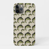 Bass Pattern Tan Case-Mate iPhone Case (Achterkant)