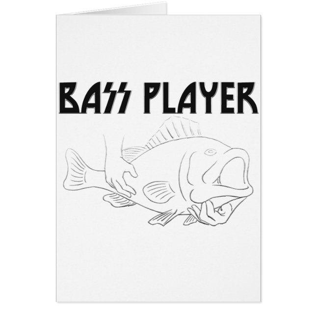 Bass Player (Voorkant)