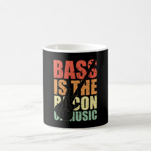 Bass Player BASIS IS DE BACON VAN MUSIC Bass Playe Koffiemok