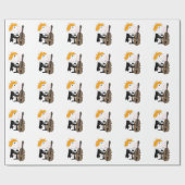 Bass Player Cadeaupapier (Vlak)