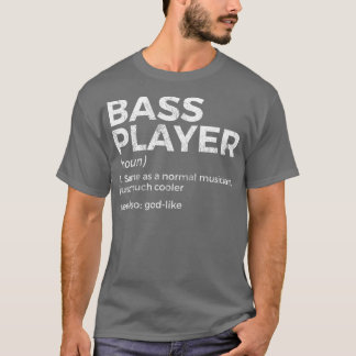 Bass Player Definition But voor muzikanten Ragla T-shirt