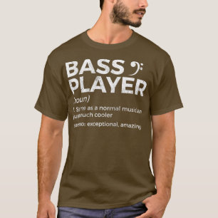 Bass Player Definition But voor muzikanten Ragla T-shirt