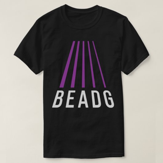 Bass Player Gift BEADG 5 String Bass Gitaar Perspe T-shirt (Design voorkant)
