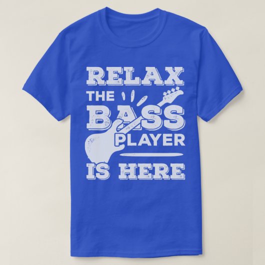 Bass Player Guitar Musician But Gift T-shirt (Design voorkant)