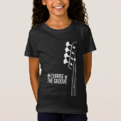 Bass Player In Charge of the Groove T-shirt (Voorkant)
