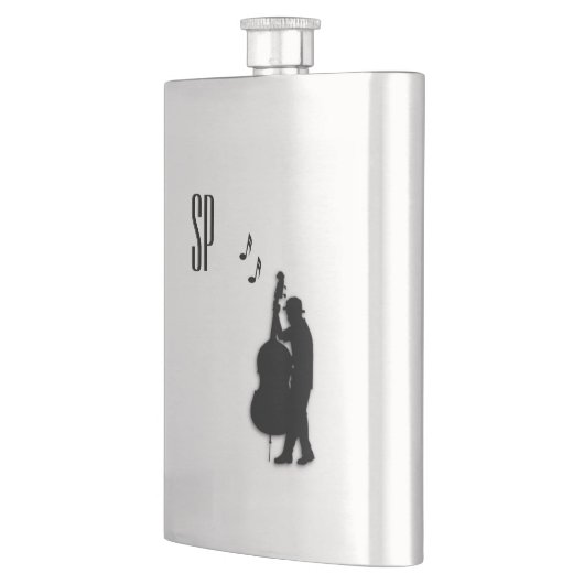 Bass Player-monogram Heupfles (Links)