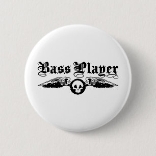 Bass Player Ronde Button 5,7 Cm