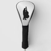 Bass Player Silver Golfheadcover (Voorkant)