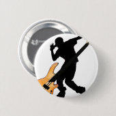 Bass Player Swag Ronde Button 5,7 Cm (Voorkant /achterkant)