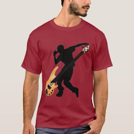 Bass Player Swag T-shirt (Voorkant)