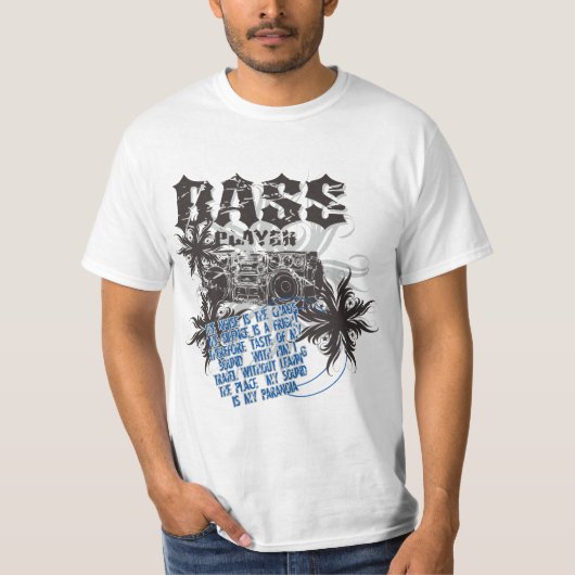 Bass Player T-shirt (Voorkant)