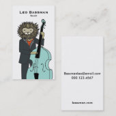 Bass Player-Visitekaartje Visitekaartje (Voorkant / Achterkant)