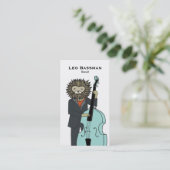 Bass Player-Visitekaartje Visitekaartje (Staand voorkant)