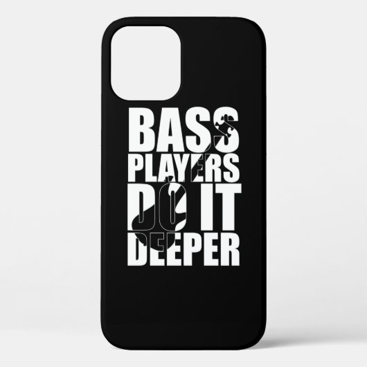 Bass players doen het dieper Case-Mate iPhone case (Achterkant)