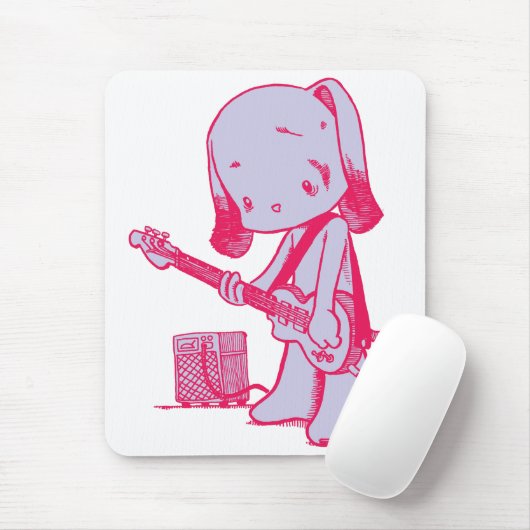 Bass Puppy Mousepad Muismat (Met muis)