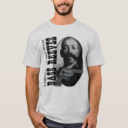 Bass Reeves Legendary Lawman T-shirt (Voorkant)