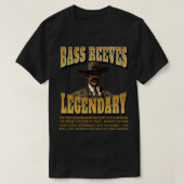 Bass Reeves Legendary T-shirt (Design voorkant)
