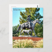 Bass Reeves Monument, Fort Smith, AR Briefkaart (Voorkant / Achterkant)