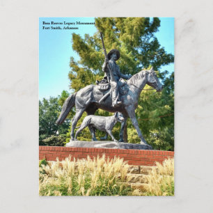 Bass Reeves Monument, Fort Smith, AR Briefkaart