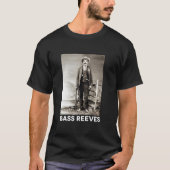 Bass Reeves T-Shirt met lange mouwen (Voorkant)