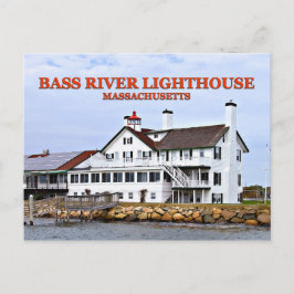 Bass River Lighthouse, Massachusetts Briefkaart