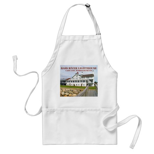 Bass River Lighthouse, Massachusetts Cooking Apron Standaard Schort (Voorkant)