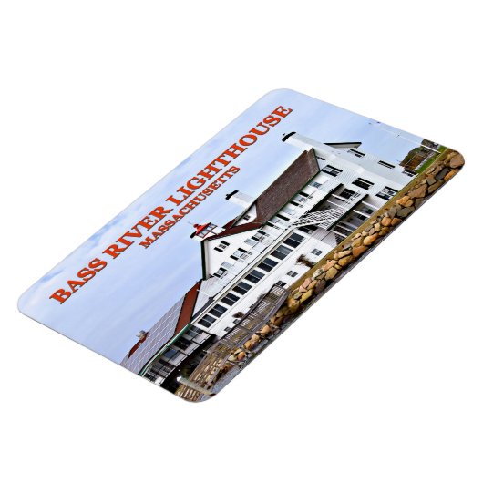 Bass River Lighthouse, Massachusetts Flexi Magnet Magneet (Linkerzijde)