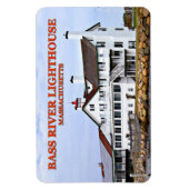 Bass River Lighthouse, Massachusetts Flexi Magnet Magneet (Verticaal)