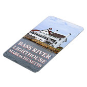 Bass River Lighthouse, Massachusetts Flexi Magnet Magneet (Linkerzijde)