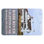 Bass River Lighthouse, Massachusetts Flexi Magnet Magneet (Horizontaal)
