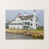 Bass River Lighthouse, Massachusetts Jigzaag Puzzl Legpuzzel (Horizontaal)