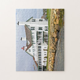 Bass River Lighthouse, Massachusetts Jigzaag Puzzl Legpuzzel