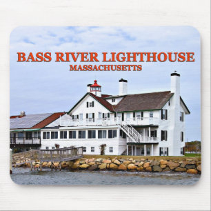 Bass River Lighthouse, Massachusetts Mousepad Muismat
