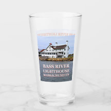 Bass River Lighthouse, Massachusetts Pint Glass