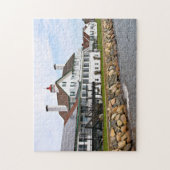 Bass River Lighthouse, Massachusetts puzzel (Verticaal)