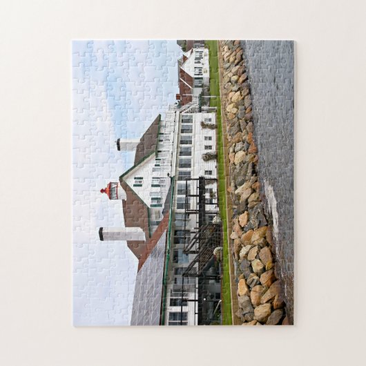 Bass River Lighthouse, Massachusetts puzzel (Verticaal)