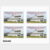 Bass River Lighthouse, Massachusetts Stickers (Vel)