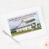 Bass River Lighthouse, Massachusetts Stickers (Envelop)
