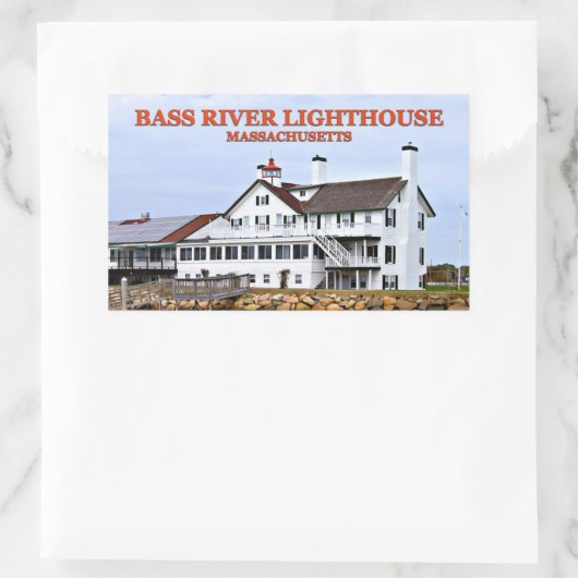 Bass River Lighthouse, Massachusetts Stickers (Tas)