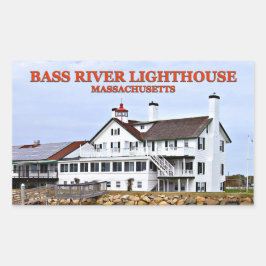 Bass River Lighthouse, Massachusetts Stickers