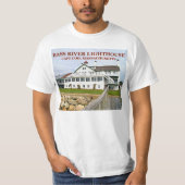 Bass River Lighthouse, Massachusetts T-Shirt (Voorkant)