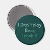 Bass Rock it Magnet (Voorkant / Achterkant)