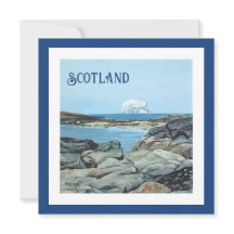 Bass Rock, Noord-Berwick, Schotse landschapskunst