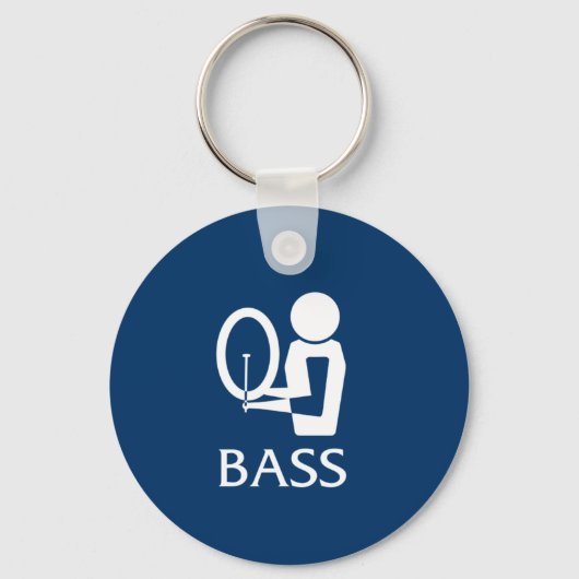 Bass Sleutelhanger (Voorkant)