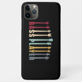 Bass-speler Case-Mate iPhone Case (Achterkant)